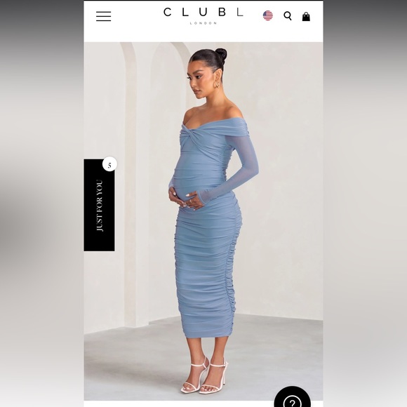 NWT Club London Maternity Dress - Picture 1 of 6